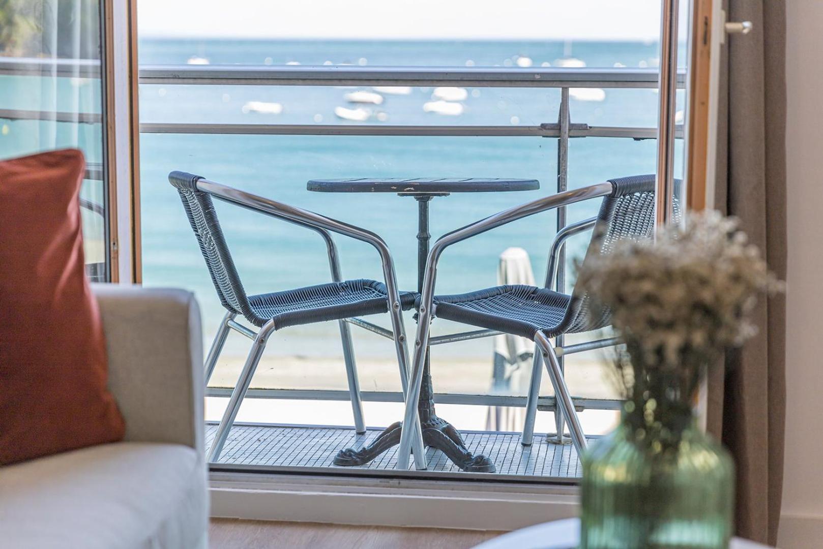 Les Pieds Dans L'Eau - Appartment 1 - Vue Mer Cancale Exteriör bild