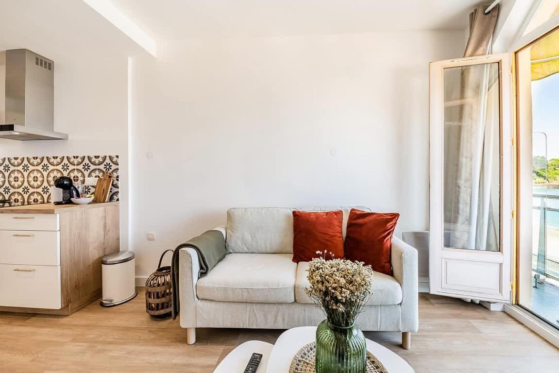 Les Pieds Dans L'Eau - Appartment 1 - Vue Mer Cancale Exteriör bild